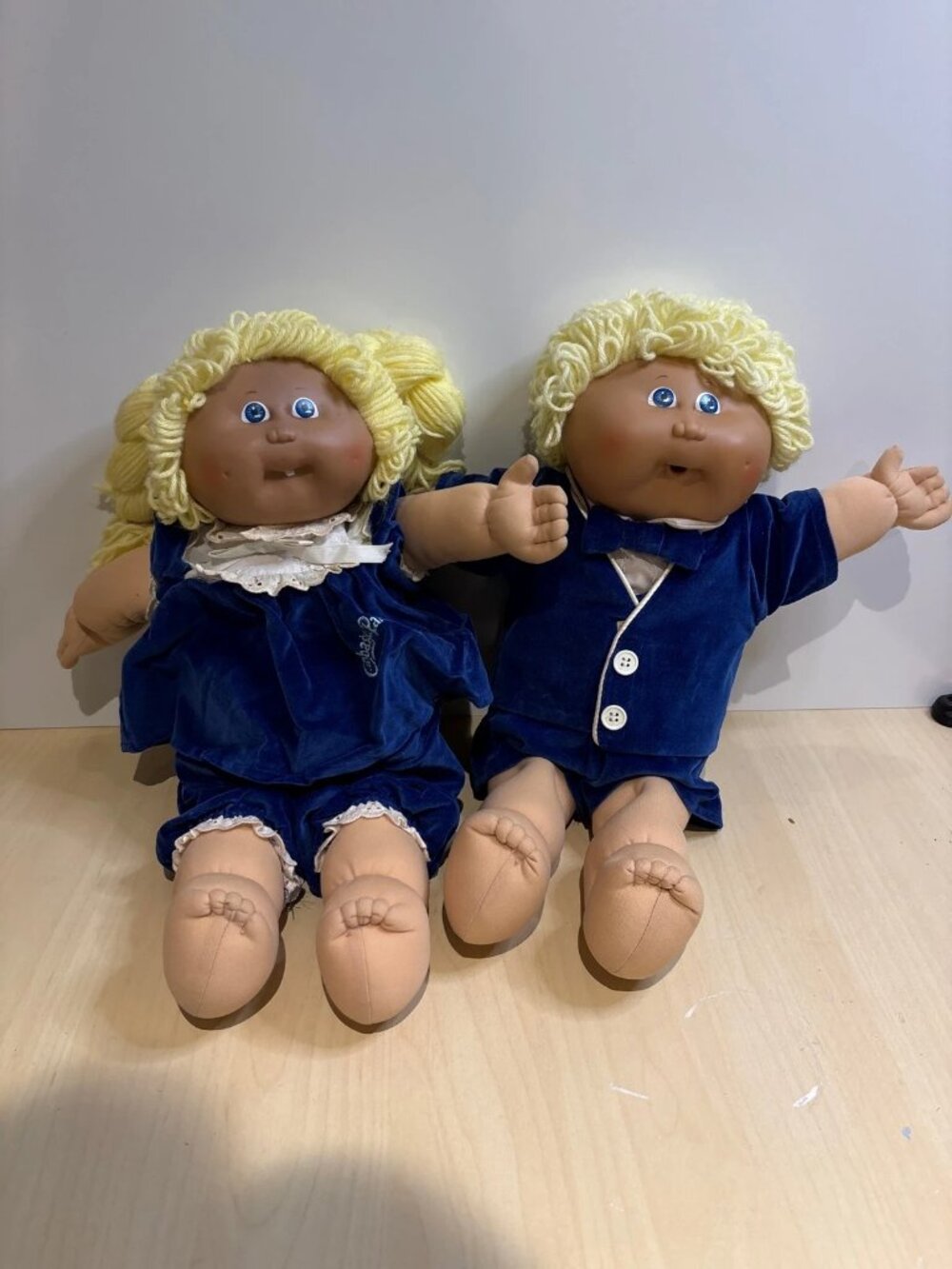 Twin Cabbage Patch Kids, boy , girl